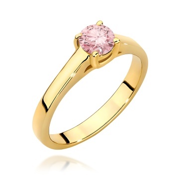 Inel Aur 14K cu Diamant de Laborator 0.50 ct
