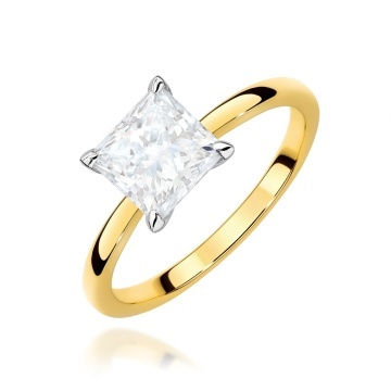 Inel Aur 14K cu Diamant de Laborator 1.00 ct