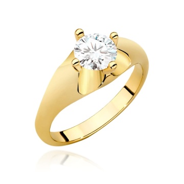 Inel Aur 9K cu Diamant de Laborator 0.70 ct