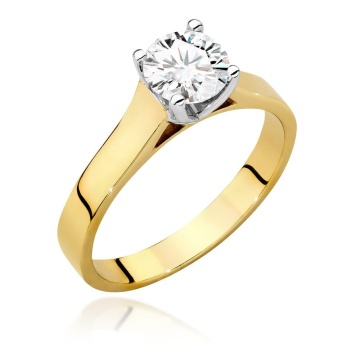Inel Aur 9K cu Diamant de Laborator 1.00 ct