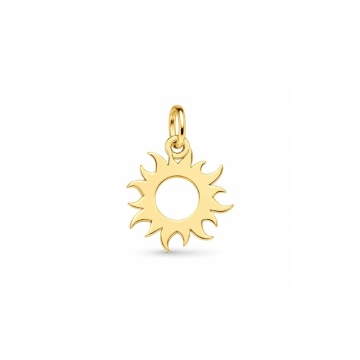 Link din AUR 14K - pentru colier - Soare II