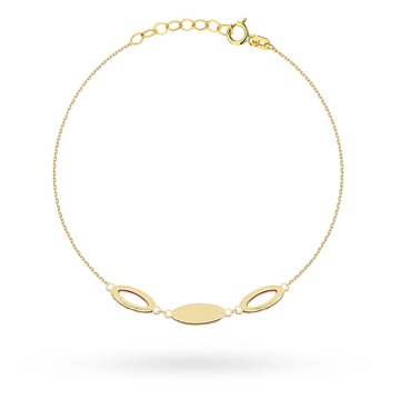 Bratara Aur 14k cu Placute