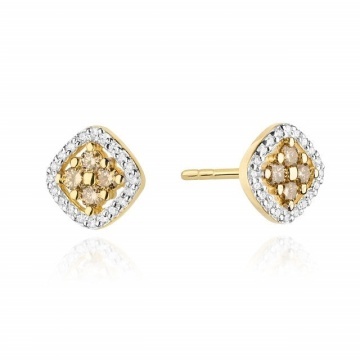 Cercei Aur 14K cu Diamante Naturale 0.60 ct