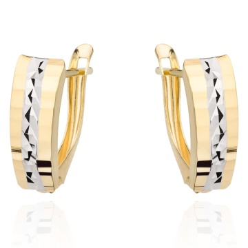 Cercei Aur 14k cu Model Ajurat