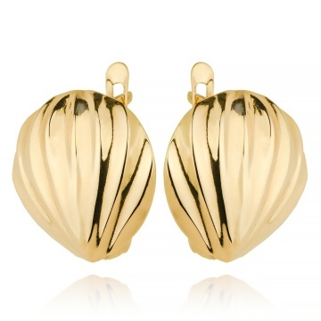 Cercei Aur 14k cu Scoica