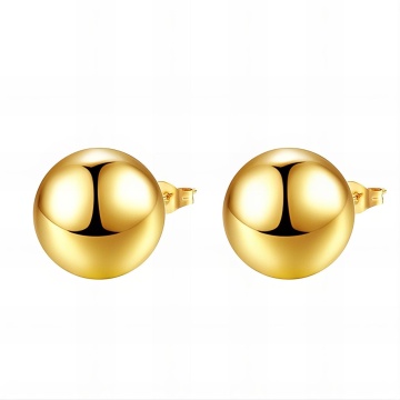Cercei Bob XL din Inox placat cu AUR 18K