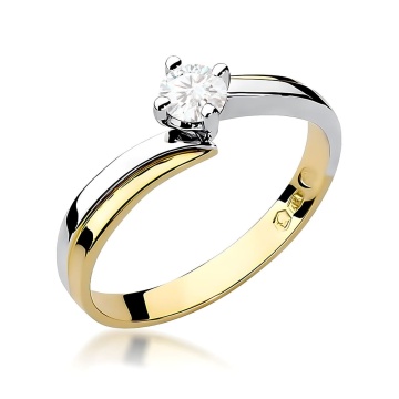 Inel Aur 14K cu Diamant de Laborator 0.30 ct