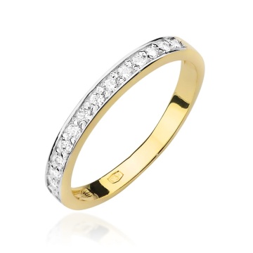 Inel Aur 14K cu Diamante Naturale 0.20 ct