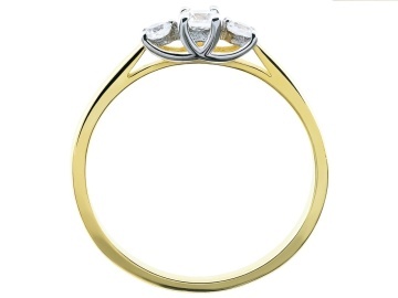 Inel Aur 14k cu Pietre Cub Zirconia