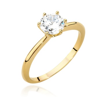 Inel Aur 9K cu Diamante de Laborator 1.00 ct