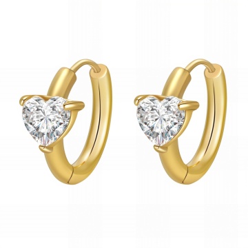 Cercei Principessa din Inox placat cu AUR 18K