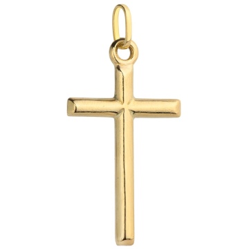 Cruce Simplă din Aur 14K
