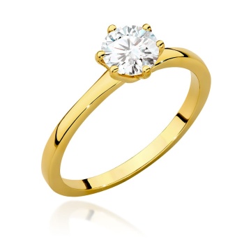 Inel Aur 14K cu Diamant de Laborator 0.70 ct