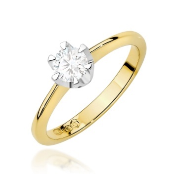 Inel Aur 14K cu Diamant de Laborator 0.70 ct
