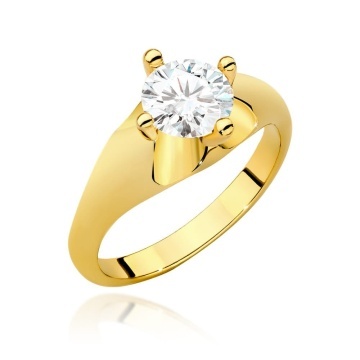 Inel Aur 14K cu Diamant Natural 1.00 ct