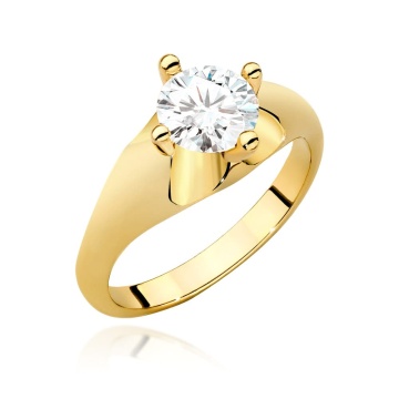 Inel Aur 9K cu Diamant de Laborator 1.00 ct