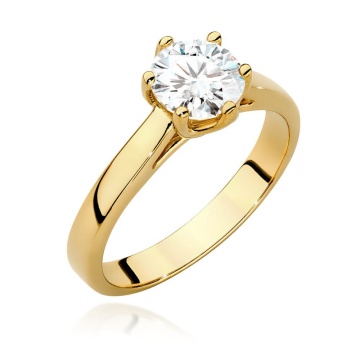 Inel Aur 9K cu Diamant de Laborator 1.00 ct