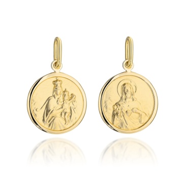 Medalion Religios Szkaplerz Aur 14K
