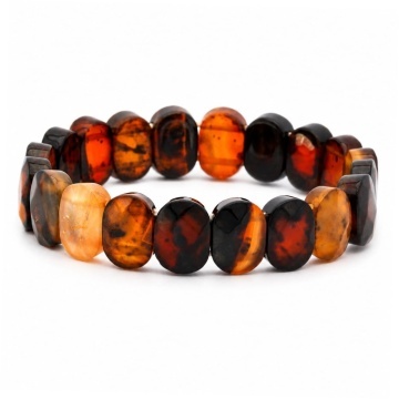 Brățară Elastică cu Agate Brown