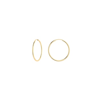 Cercei Creole Aur 14k, 1.7 cm