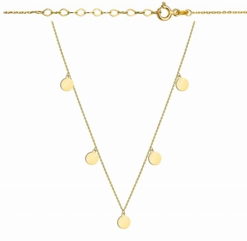 Colier Aur 14k cu Banuti