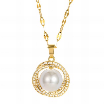 Colier Madame din Inox placat cu AUR 18K