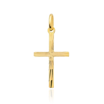 Cruciulita Aur 14K - 16x8.5 mm
