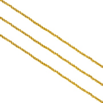 Hematite rotunde fatetate - water plated gold - 2mm - sirag aprox 205 buc