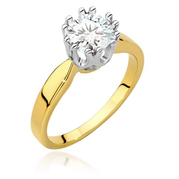 Inel Aur 14K cu Diamant de Laborator 1.00 ct