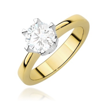 Inel Aur 14K cu Diamant de Laborator 1.00 ct