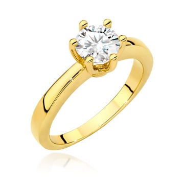 Inel Aur 14K cu Diamante de Laborator 0.70 ct