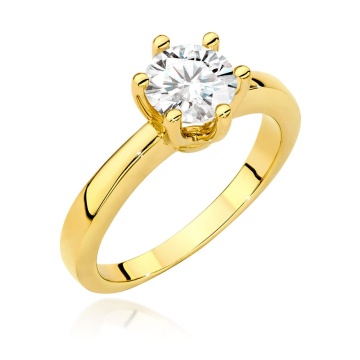 Inel Aur 14K cu Diamante de Laborator 1.00 ct