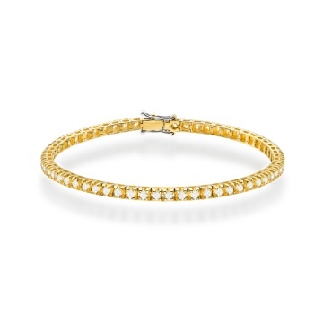 Bratara Aur 14K cu Diamante de Laborator 1.98 ct