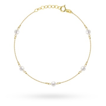 Bratara Aur 14K cu Perle Naturale