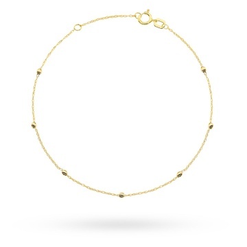 Brățară din Aur 14K cu Bile Fine și Elegante