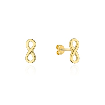 Cercei Aur 14k cu Infinit