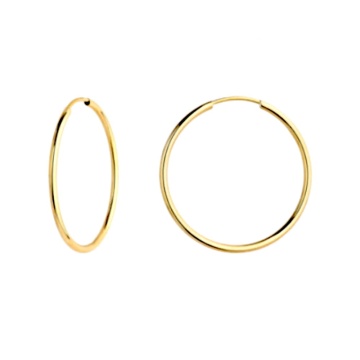 Cercei Creole Aur 14k, 5 cm