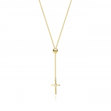 Colier Aur 14K cu Diamant Natural 0.01 ct