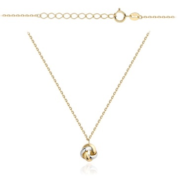Colier Aur 14K Nod Rodiat