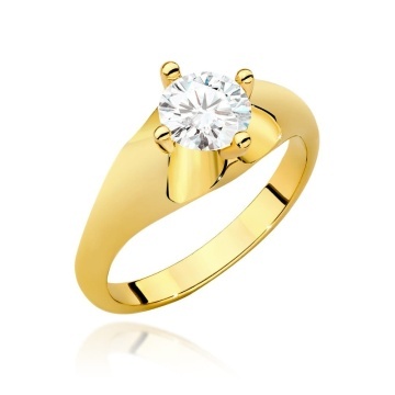 Inel Aur 14K cu Diamant Natural 0.50 ct