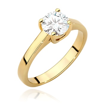 Inel Aur 9K cu Diamant de Laborator 1.00 ct