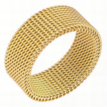 Inel Pluse din Inox placat cu AUR 18K M7/55