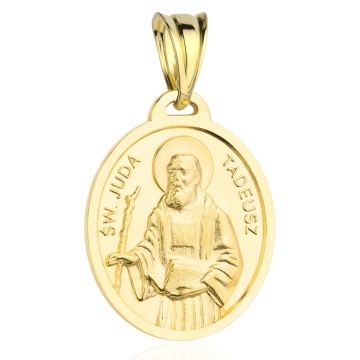 Medalion Aur 14k cu Sfantul Iuda Tadeu