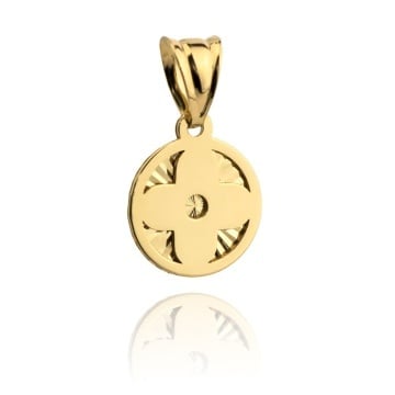 Pandantiv Aur 14K cu Floare