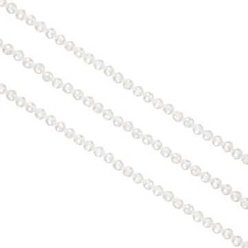Sirag Perle Mallorca fatetate 4mm - alb perlat