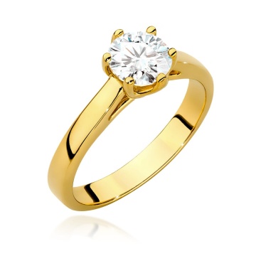 Inel Aur 14K cu Diamant de Laborator 0.70 ct