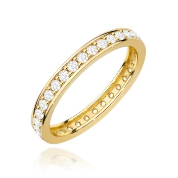 Inel Aur 14K cu Diamante Naturale 0.46 ct