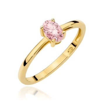 Inel Aur 9K cu Diamant Natural 0.30 ct