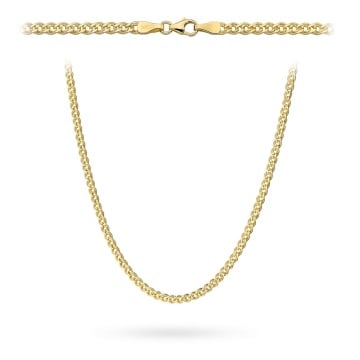 Lanț Aur 14K - Model Mona Lisa 45 cm - 3 mm