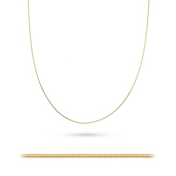 Lanț Aur 14K - Model Torsadă 45 cm